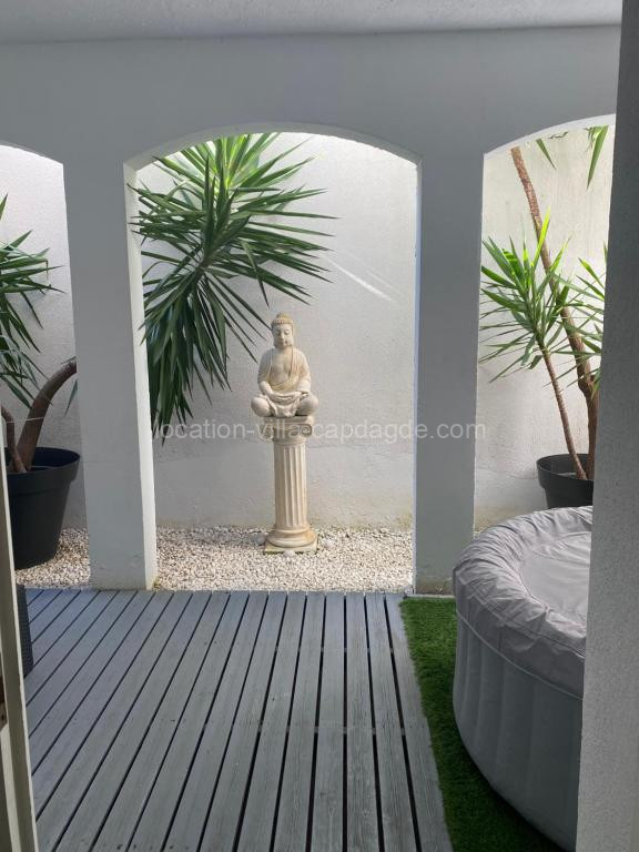 Photo de l'appartement 40 m² avec jacuzzi à Agde