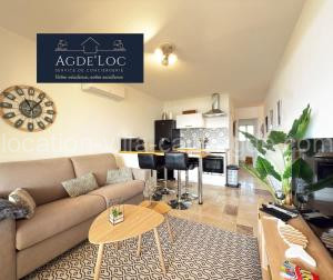 Agde-Loc Tamarissiere - Vue Herault & Proche Mer à Agde