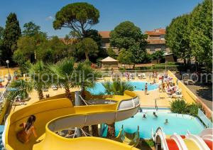 Mobilhome Climatisé 3CH 6P dans Parc des 7 Fonts à Agde