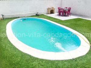 Location maison avec piscine privée. à Agde